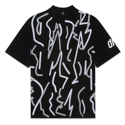 REFLECTIVE DOODLE TEE