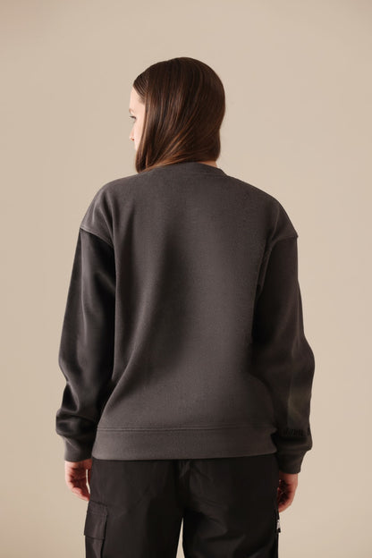 NOT YOUR BASIC SWEATSHIRT - BLACK