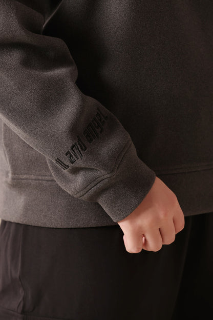 NOT YOUR BASIC SWEATSHIRT - BLACK